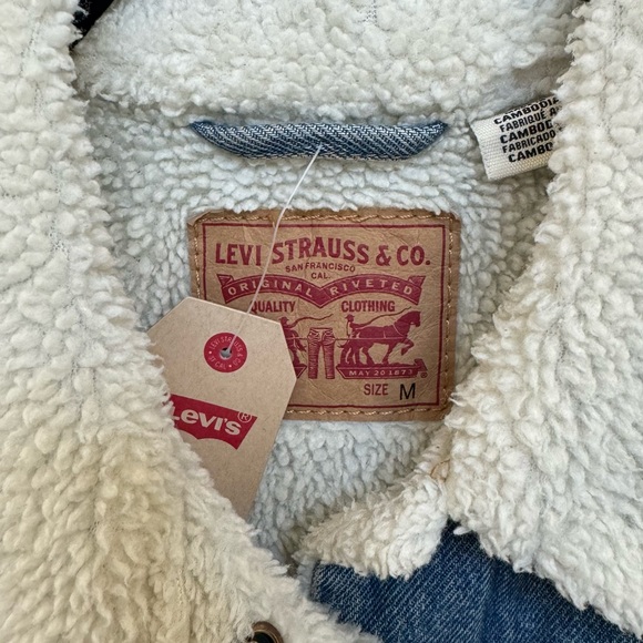 Levi’s Custom Sherpa Lined Tracker Jacket - Picture 6 of 7